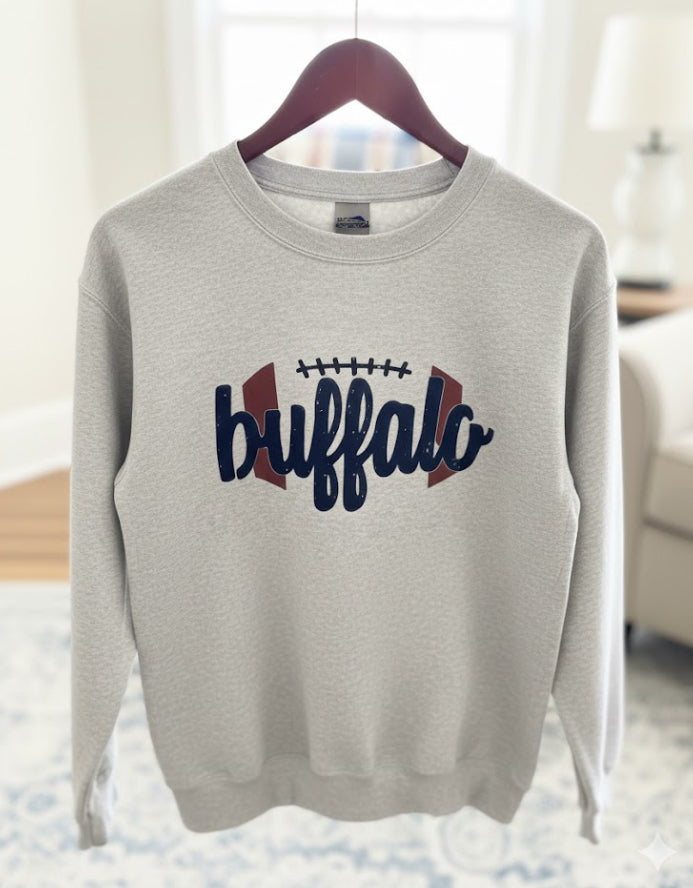 Buffalo Football Crewneck Sweatshirt