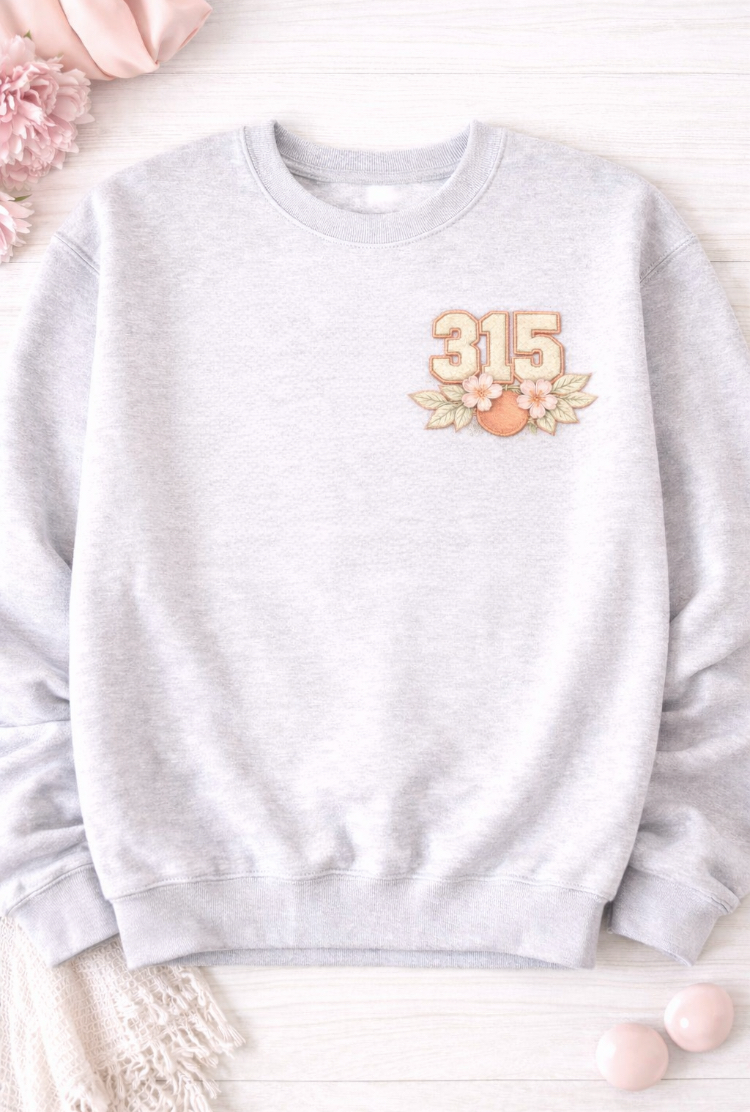 The 315 Signature Floral Crew